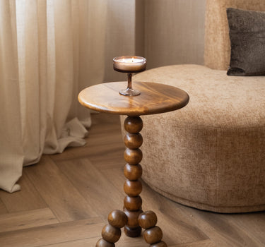 Side Table Lio Wood Brown - Things I Like Things I Love