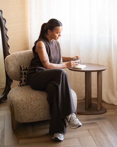 Side Table Lola Oak Wood - Things I Like Things I Love