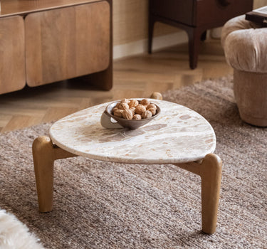 Side Table Marnish Marble - Things I Like Things I Love