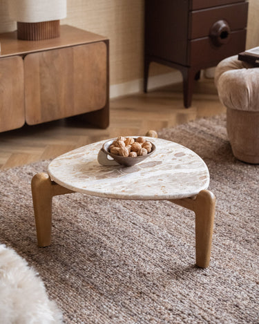 Side Table Marnish Marble - Things I Like Things I Love