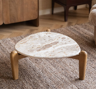 Side Table Marnish Marble - Things I Like Things I Love