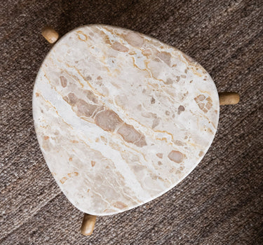 Side Table Marnish Marble - Things I Like Things I Love
