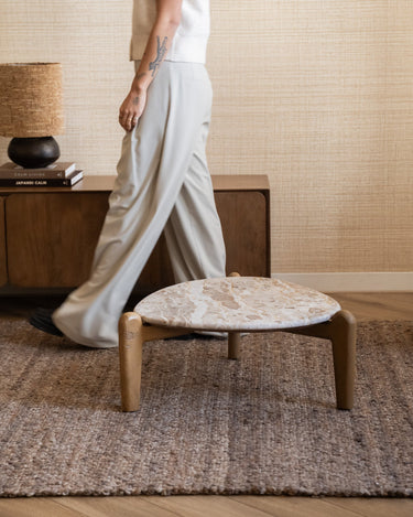 Side Table Marnish Marble - Things I Like Things I Love