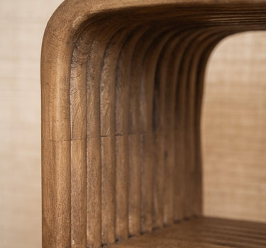 Side Table / Night Stand Rigato Mango Wood - Things I Like Things I Love