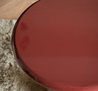 Side Table Otago Burgundy - Things I Like Things I Love