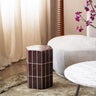 Side Table Plu Tiles Aubergine - Things I Like Things I Love