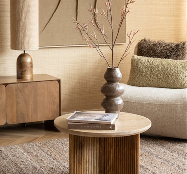 Side Table Senna Travertine - Things I Like Things I Love