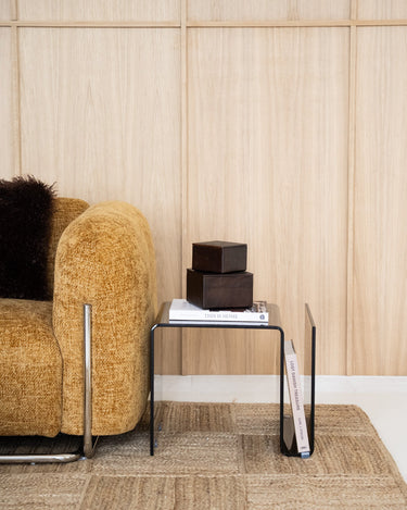 Side Table Shadow Glass - Things I Like Things I Love