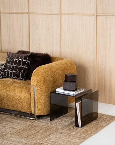 Side Table Shadow Glass - Things I Like Things I Love