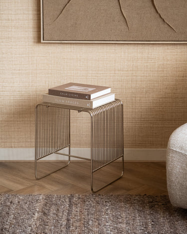 Side Table Wireworks Chrome - Things I Like Things I Love