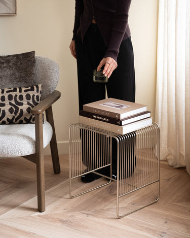 Side Table Wireworks Chrome - Things I Like Things I Love