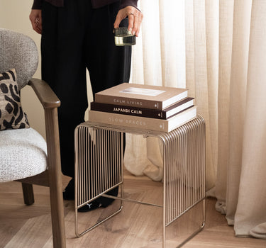 Side Table Wireworks Chrome - Things I Like Things I Love