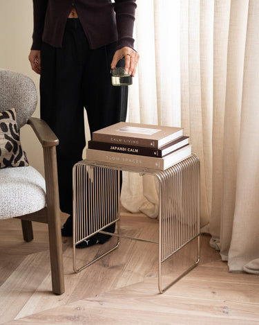 Side Table Wireworks Chrome - Things I Like Things I Love