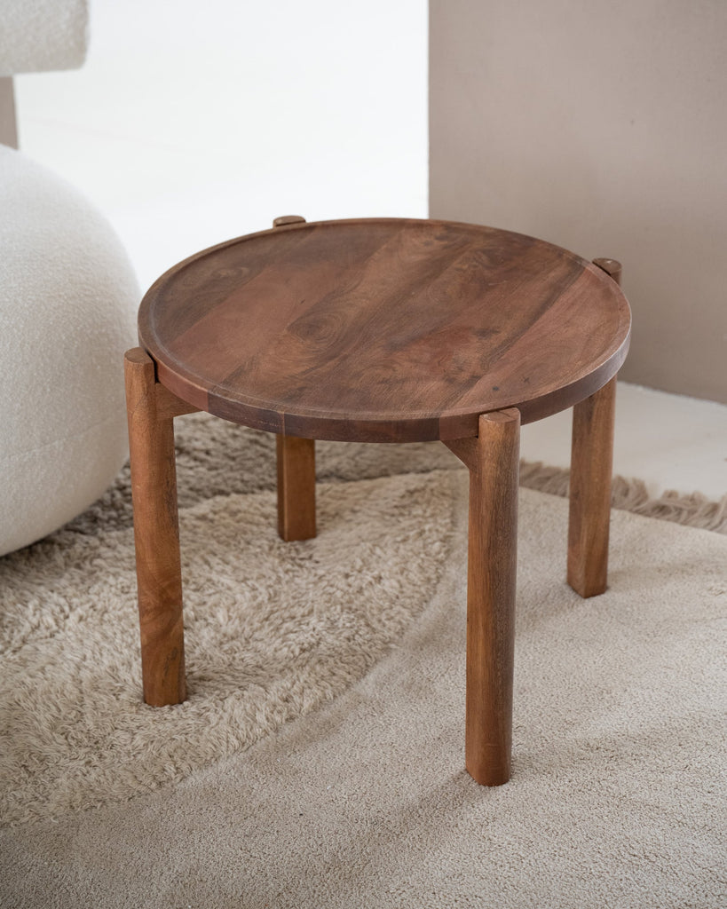 Side Table Wood Brown - Things I Like Things I Love