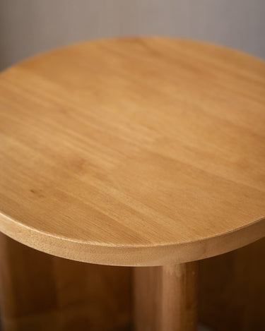 Side Table/Plant Stand Rubber Wood - Things I Like Things I Love