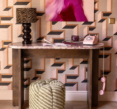 Sidetable Haussmann Bordeaux/Pink - Things I Like Things I Love