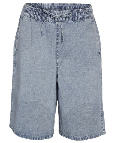 Signe Long Denim Shorts Light Blue Denim - Things I Like Things I Love