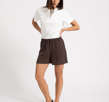 Sky Lia Shorts Seal Brown - Things I Like Things I Love