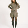 Sloan Short Knit Skirt Morel - Things I Like Things I Love