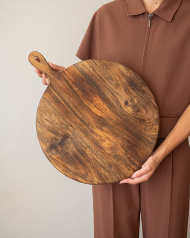 Snijplank Rond Hout - Things I Like Things I Love