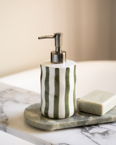 Soap Dispenser Corfu Green - Things I Like Things I Love