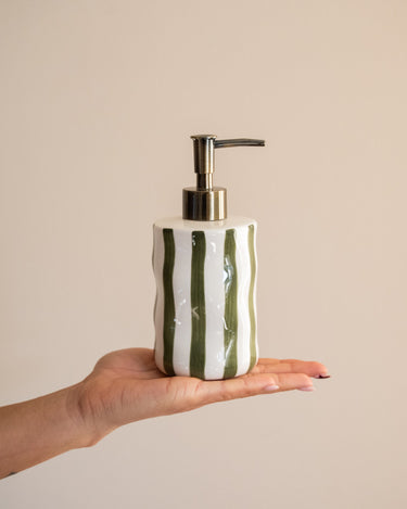 Soap Dispenser Corfu Green - Things I Like Things I Love