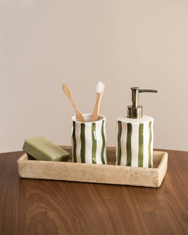 Soap Dispenser Corfu Green - Things I Like Things I Love