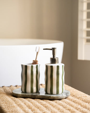 Soap Dispenser Corfu Green - Things I Like Things I Love