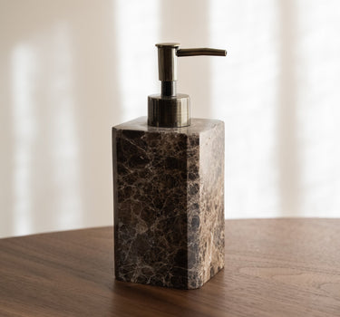 Soap Dispenser Royal Marble Brown - Things I Like Things I Love