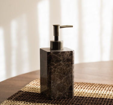 Soap Dispenser Royal Marble Brown - Things I Like Things I Love