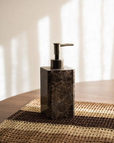 Soap Dispenser Royal Marble Brown - Things I Like Things I Love