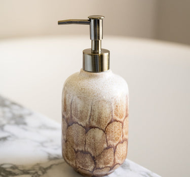 Soap Dispenser Turtle Ceramic - Things I Like Things I Love