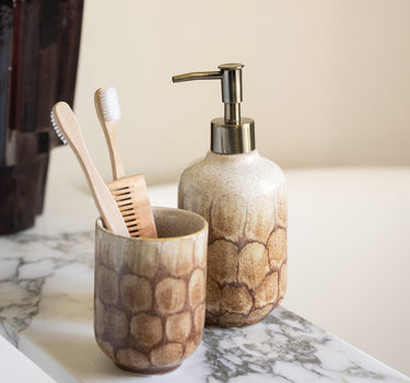 Soap Dispenser Turtle Ceramic - Things I Like Things I Love