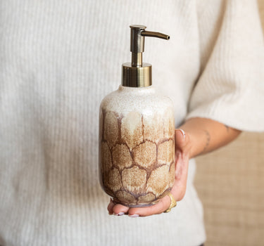 Soap Dispenser Turtle Ceramic - Things I Like Things I Love