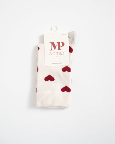 Socks Ada Heart Offwhite - Things I Like Things I Love