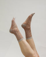 Socks Donna Glitter Rose Dust