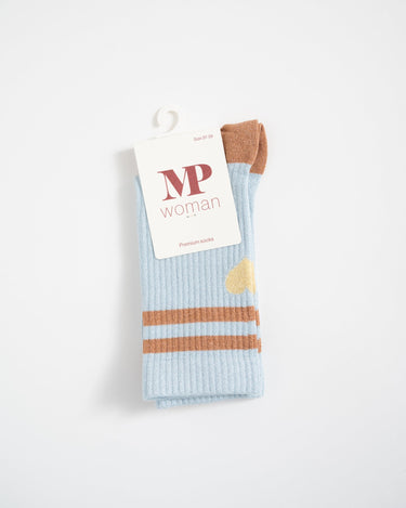 Socks Elga Glitter Light Blue - Things I Like Things I Love