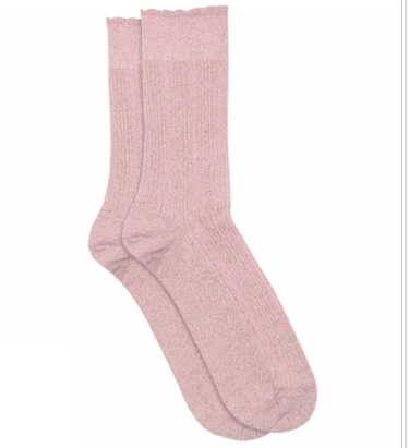 Socks Julia Glitter Pink - Things I Like Things I Love