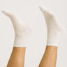Socks Vivian Short Offwhite - Things I Like Things I Love