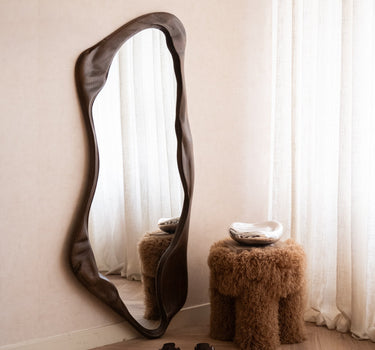 Spiegel Kiri Organisch Hout - Things I Like Things I Love