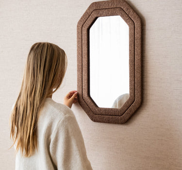 Spiegel Sem Gevlochten Bruin - Things I Like Things I Love
