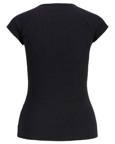 Star Raglan Tee Black - Things I Like Things I Love