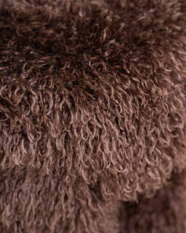 Stool Doodly Furry Brown - Things I Like Things I Love