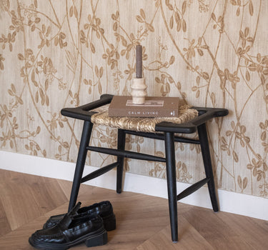 Stool Ovira Braided Wool - Things I Like Things I Love