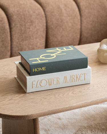 Storage Book Flower Green - Things I Like Things I Love