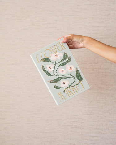 Storage Book Flower Green - Things I Like Things I Love