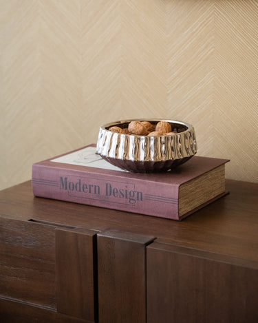 Storage Book Modern Design Burgundy - Things I Like Things I Love