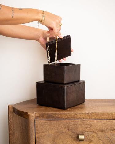 Storage Box Tiza Wood - Things I Like Things I Love