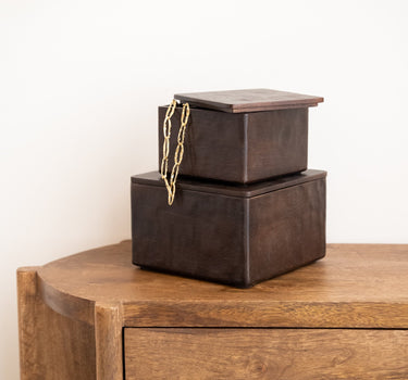 Storage Box Tiza Wood - Things I Like Things I Love