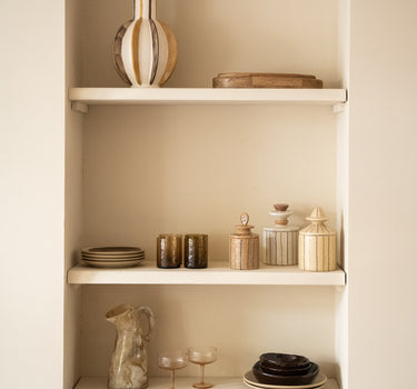 Storage Jar Lina Striped - Things I Like Things I Love